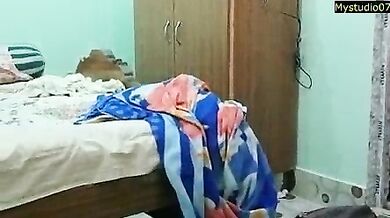 XXX hot Indian sex video of boss fucking the maidservant