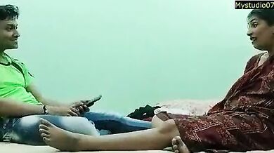 XXX hot Indian sex video of boss fucking the maidservant