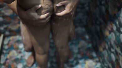 Erotic XXX video of Mallu Aunty having bath with her lover