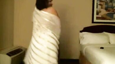 Erotic blue film of Hot Bhabhi swaying while getting nude