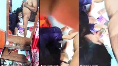 Hot Indian XXX clip of Aunty sucking her lover’s dick