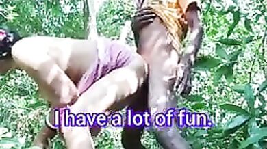 MMS XXX video clip of an old Bangla Boudi fucked in the open