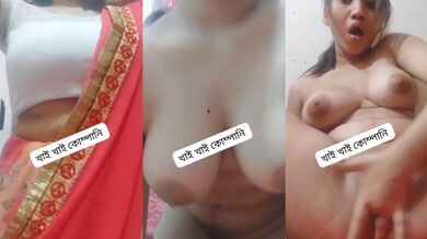 Hot MMS XXX clip of a Bengali Bade undressing & masturbating