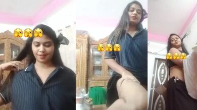 Sexy MMS XXX clip of a desi girl dancing to a Bollywood song