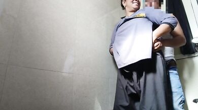 Indian XXX MMS porn clip of a Quickie in doggy style