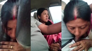 Uncut MMS XXX porn video of a Desi Bhabhi sucking dick