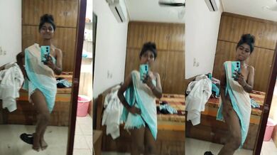 MMS XXX selfie clip of a Hot Kerala Mallu girl’s solo dance